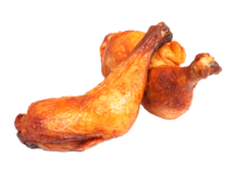 Geräucherte Hähnchenschenkel