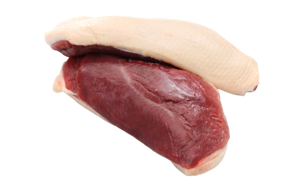 Boneless Duck breast without skin - Frozen