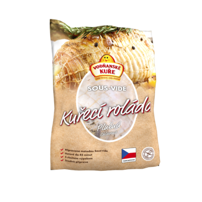 Kuřecí roláda Sous-vide plněná