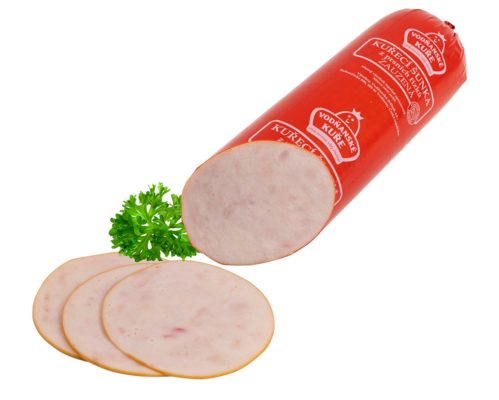 Slightly smoked chicken breast fillet ham - Premium