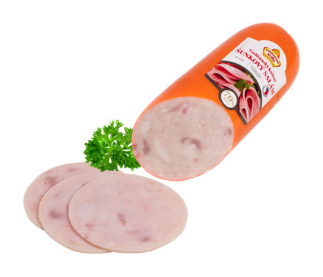 Schinkensalami aus Vodňany mit 70% Fleischanteil