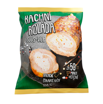 Kachní roláda Sous-vide plněná