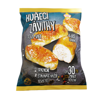 Kuřecí závitky Sous-vide