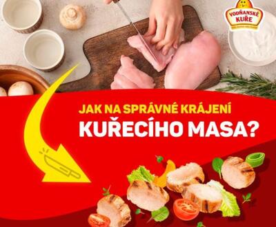 JAK SPRÁVNĚ NAKRÁJET KUŘECÍ MASO